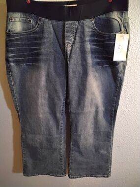 Vintage Y2K Tala "Hot Mamas" Maternity Capris NWT